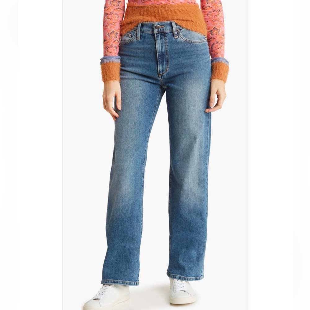Joe’s High Waist Wide Leg Jeans – Size 27 – Flattering & On-Trend